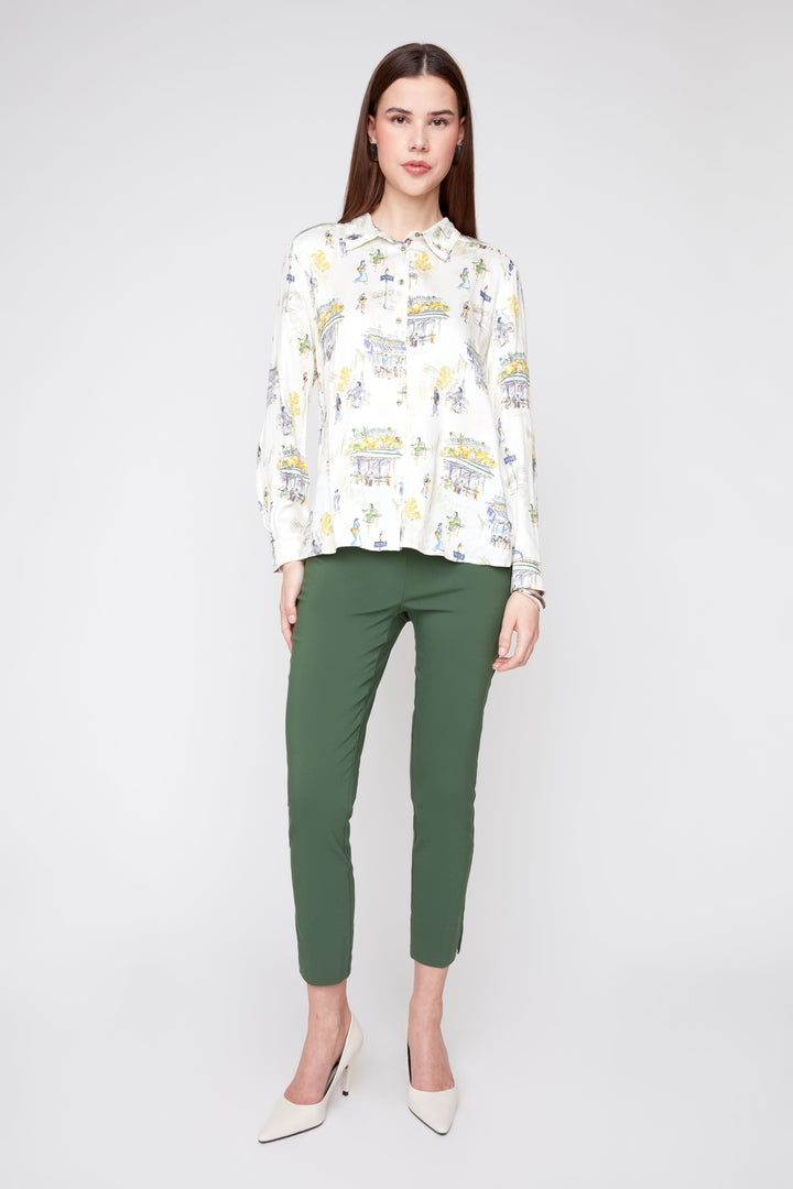 Café Stroll Button-Down