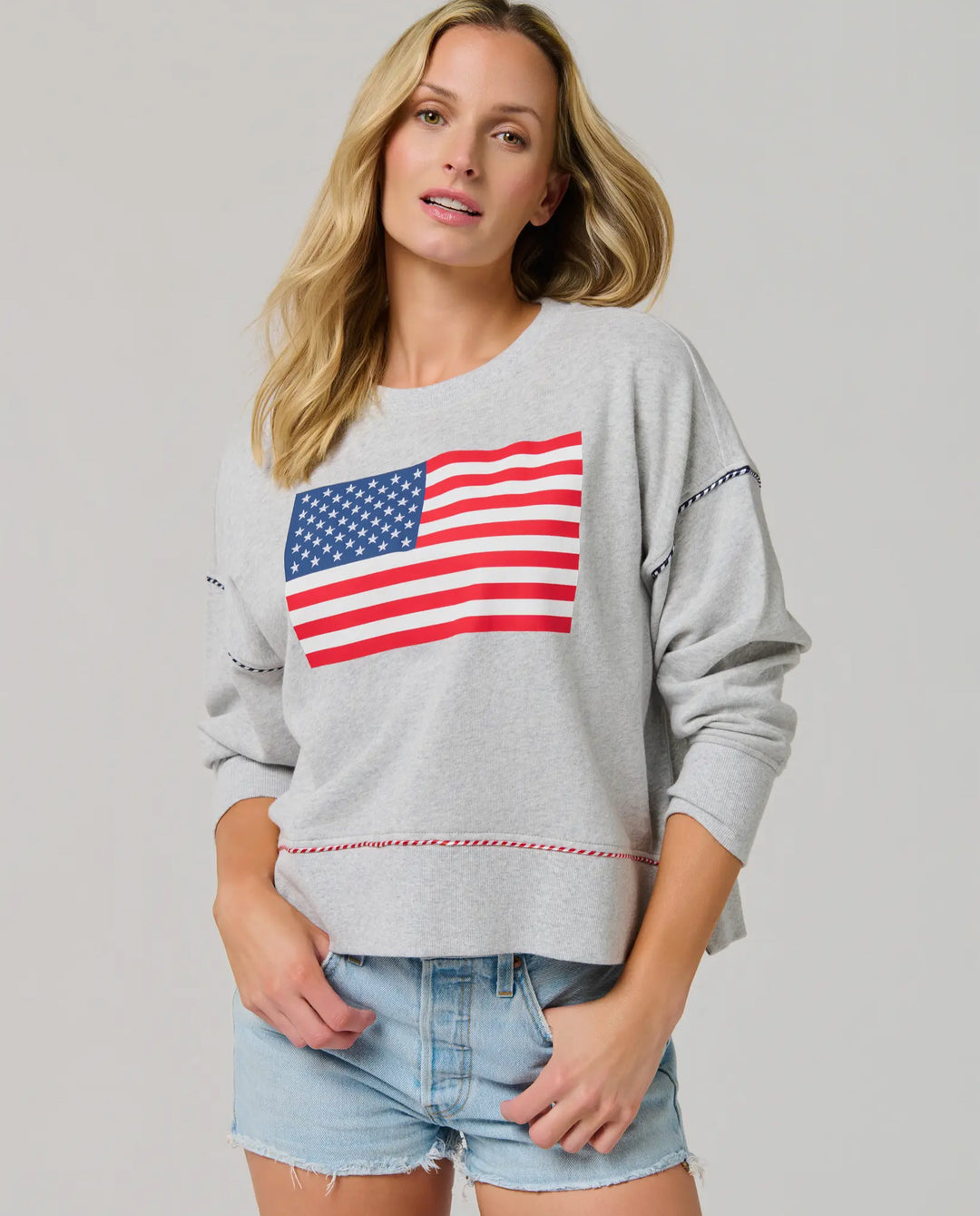 All-American Flag Pullover