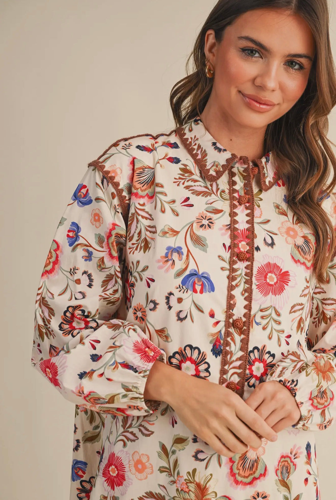 Garden Tapestry Swing Dress