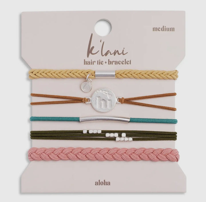 Hair Tie Bracelet Set