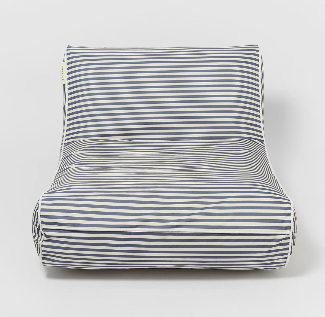 Marine Stripe Luxe Floating Lounge Chair