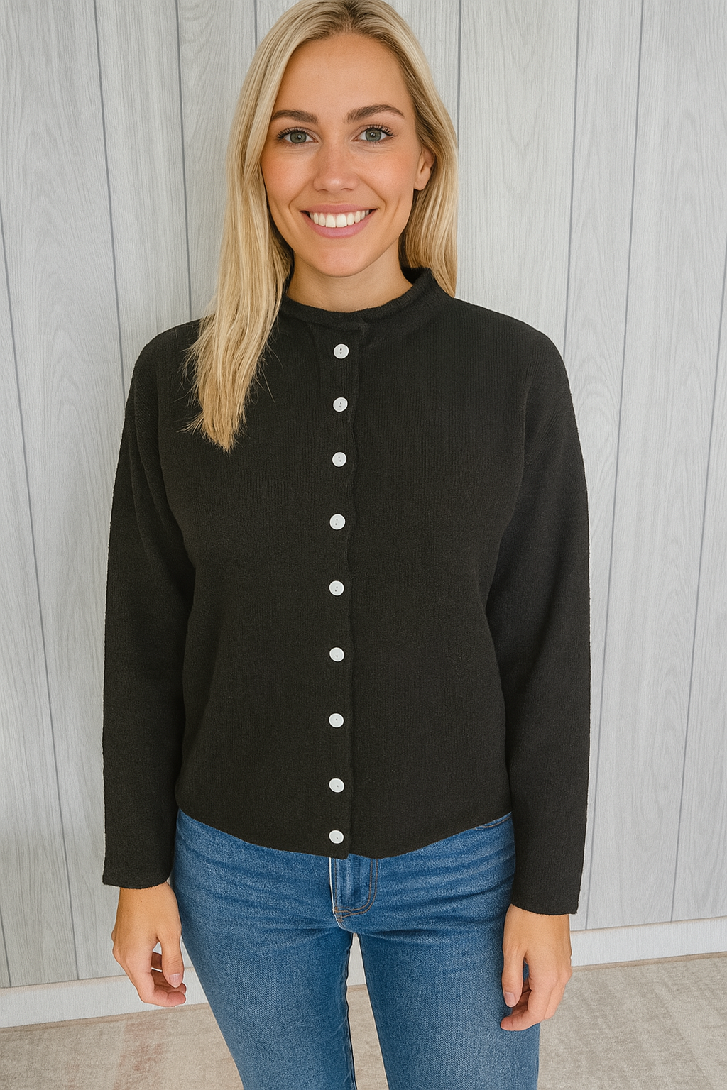 Buttoned-Up Beauty Cardigan