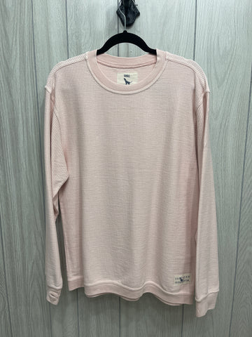 Light Blush Ribbed Sweatshirt