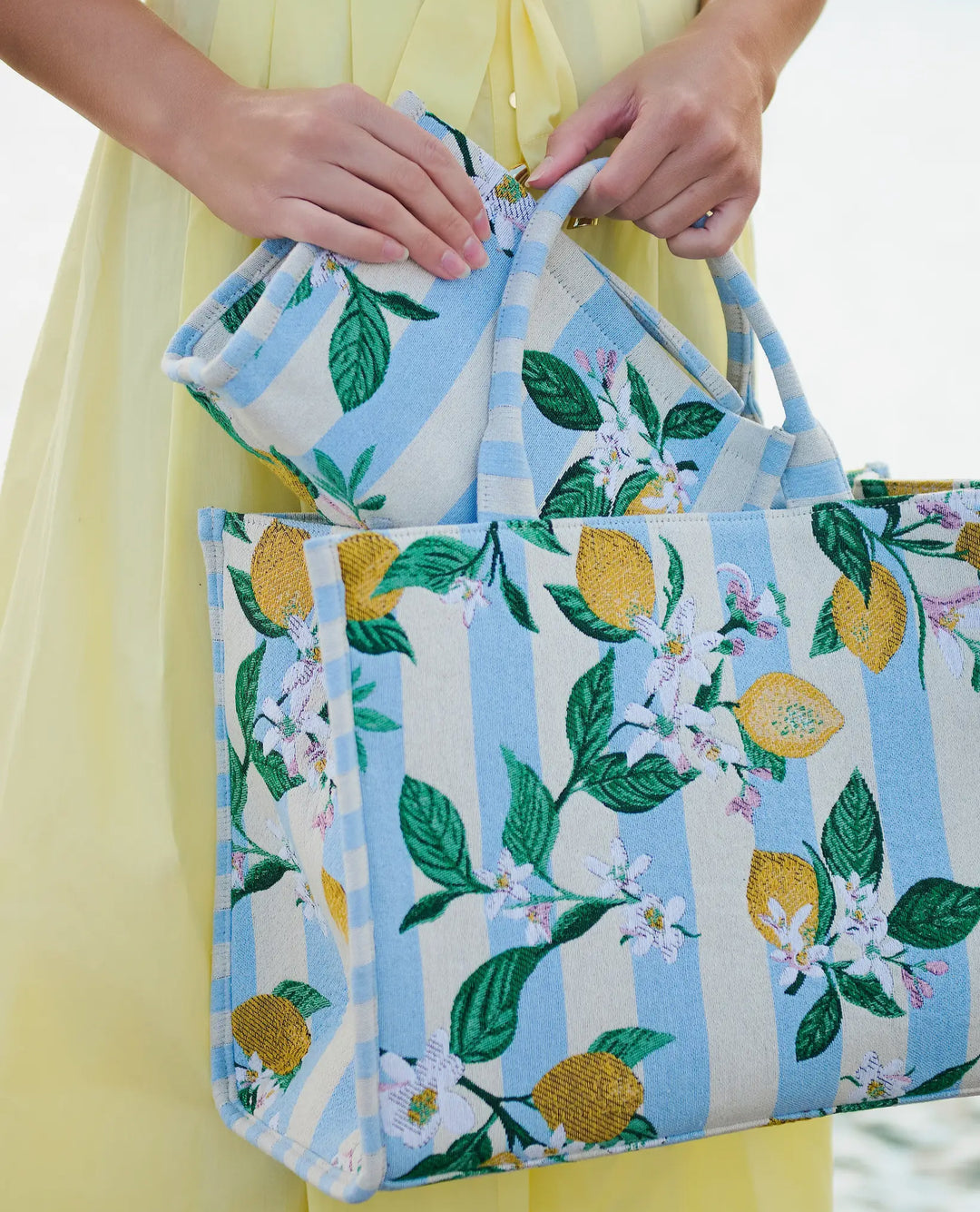 Lemon Grove Jacquard Tote