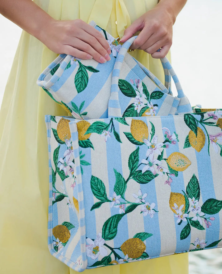 Lemon Grove Jacquard Tote
