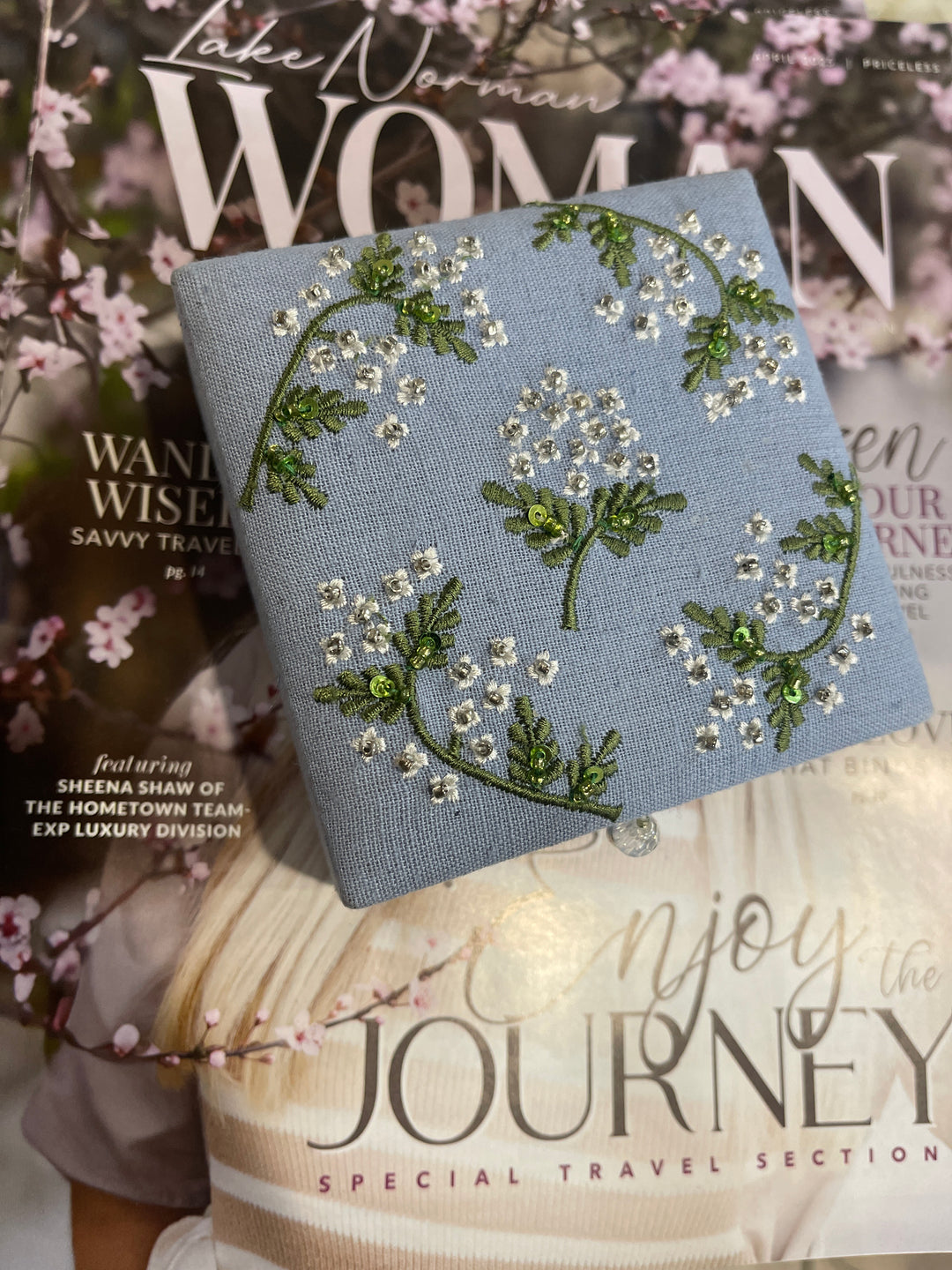 Hydrangea Jewelry Box