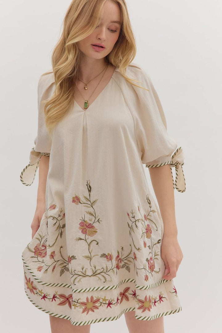 The Wildflower Whimsy Embroidered Dress