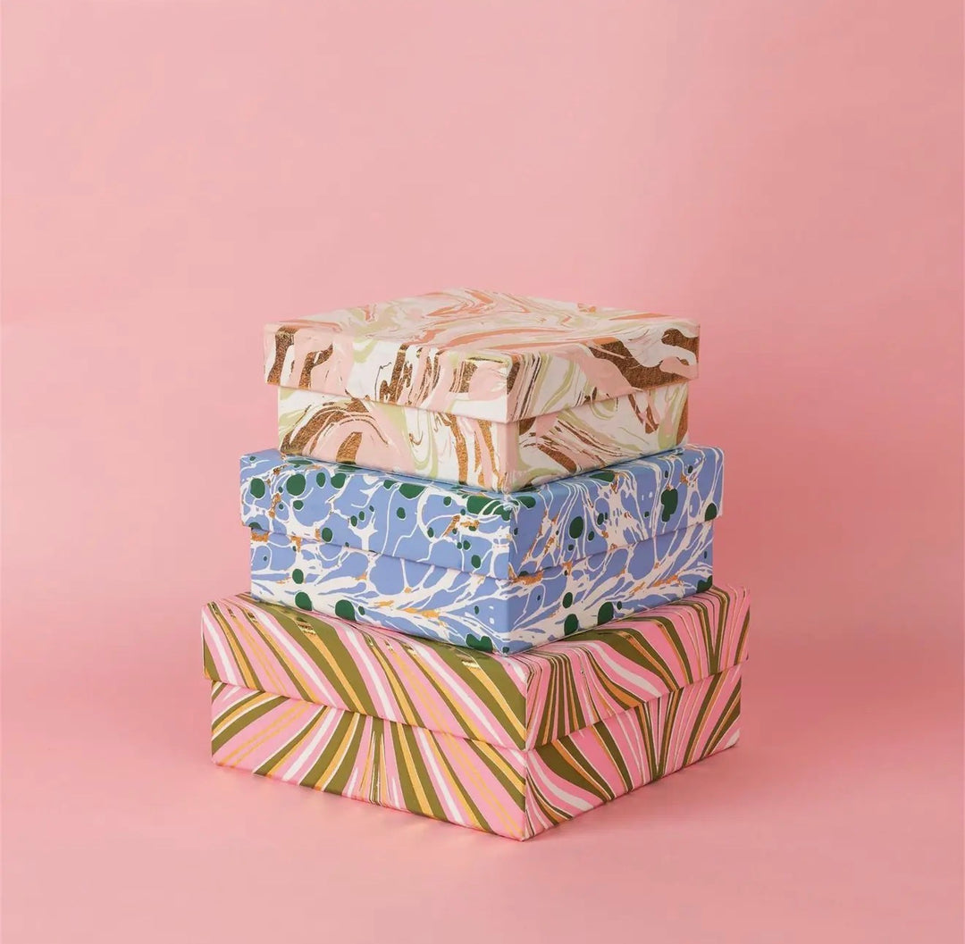 Abstract Brush Gift Box