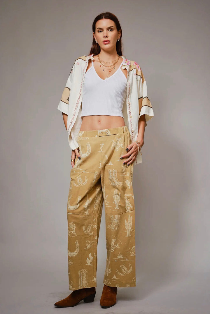 Rodeo Revival Wide Leg Pants
