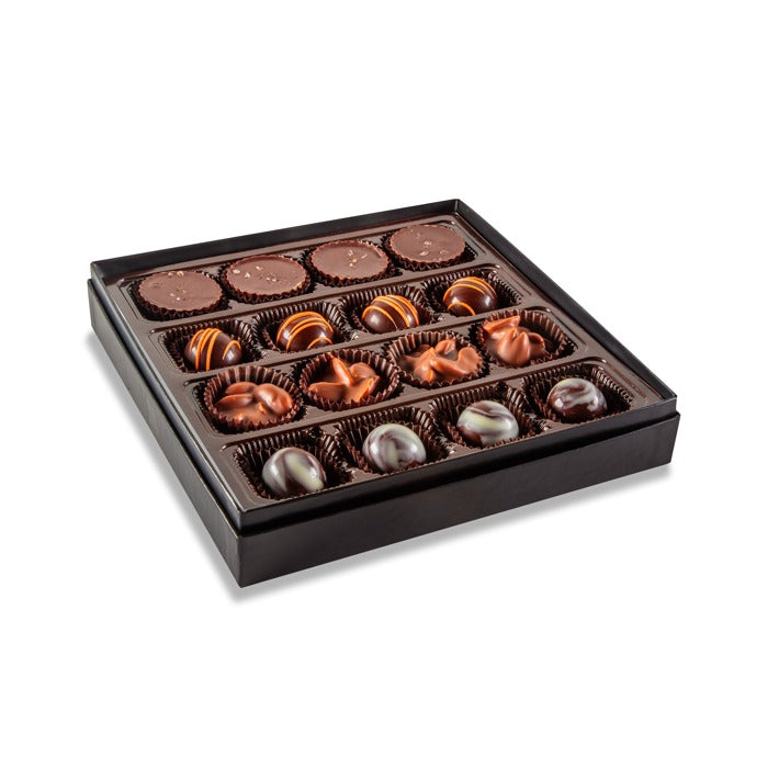 Bourbon Balls – 16 Piece Chocolate Box