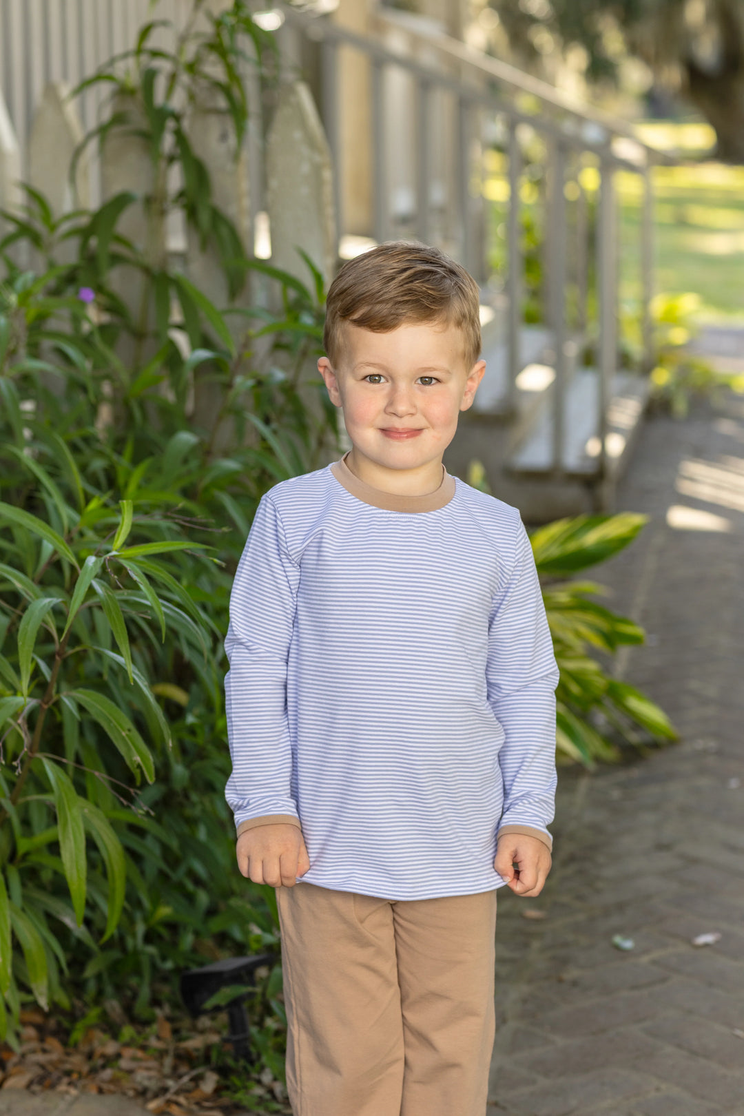 Bayside Stripe Pant Set