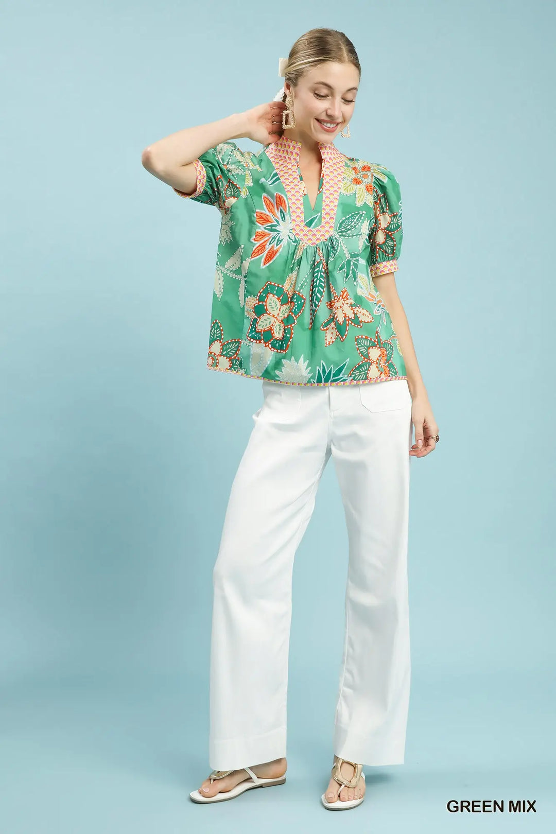 Larkspur Bazaar Top