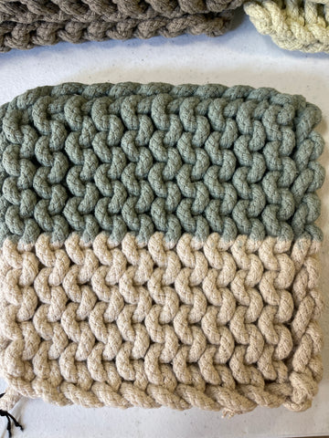 Crochet Hot Pad (Multiple Colors Available)