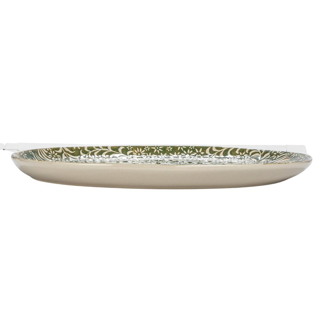 Meadow Bloom Stoneware Platter
