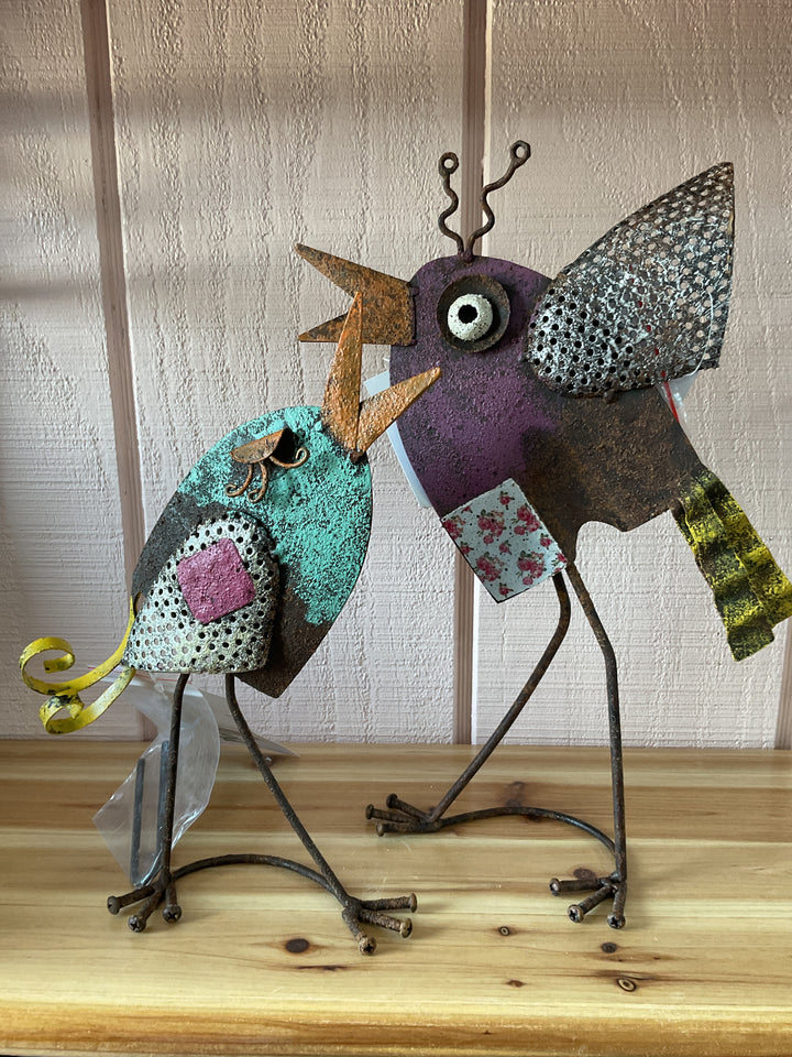 Rustic Metal Birds