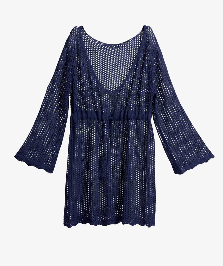 Coastal Breeze Knit Cover-Up