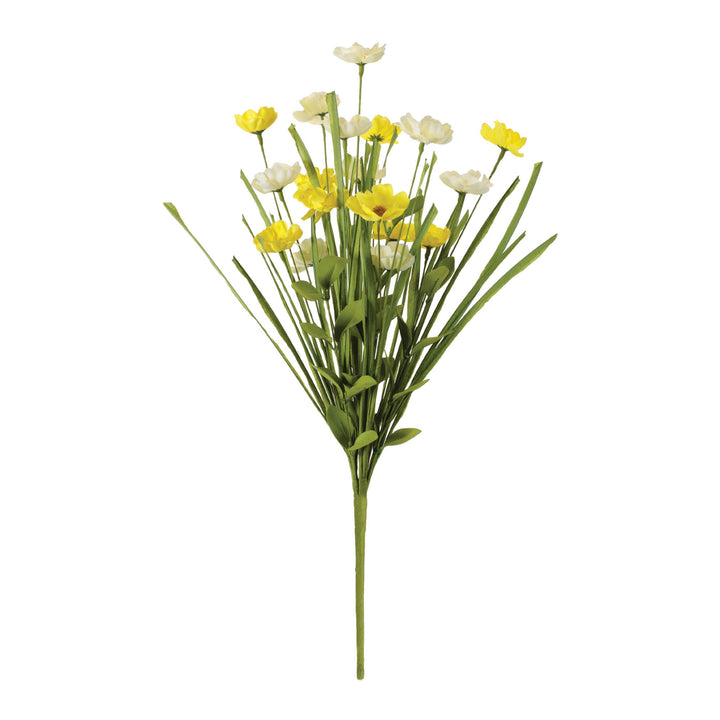 Lemon Meadow Floral Spray – 21”
