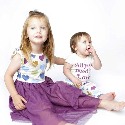 All You Need is Love Twirl Dress - Little One