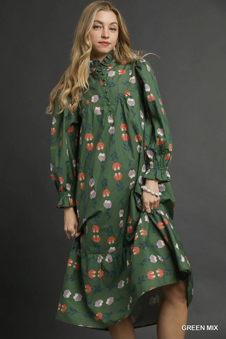 Briarwood Bloom Midi Dress