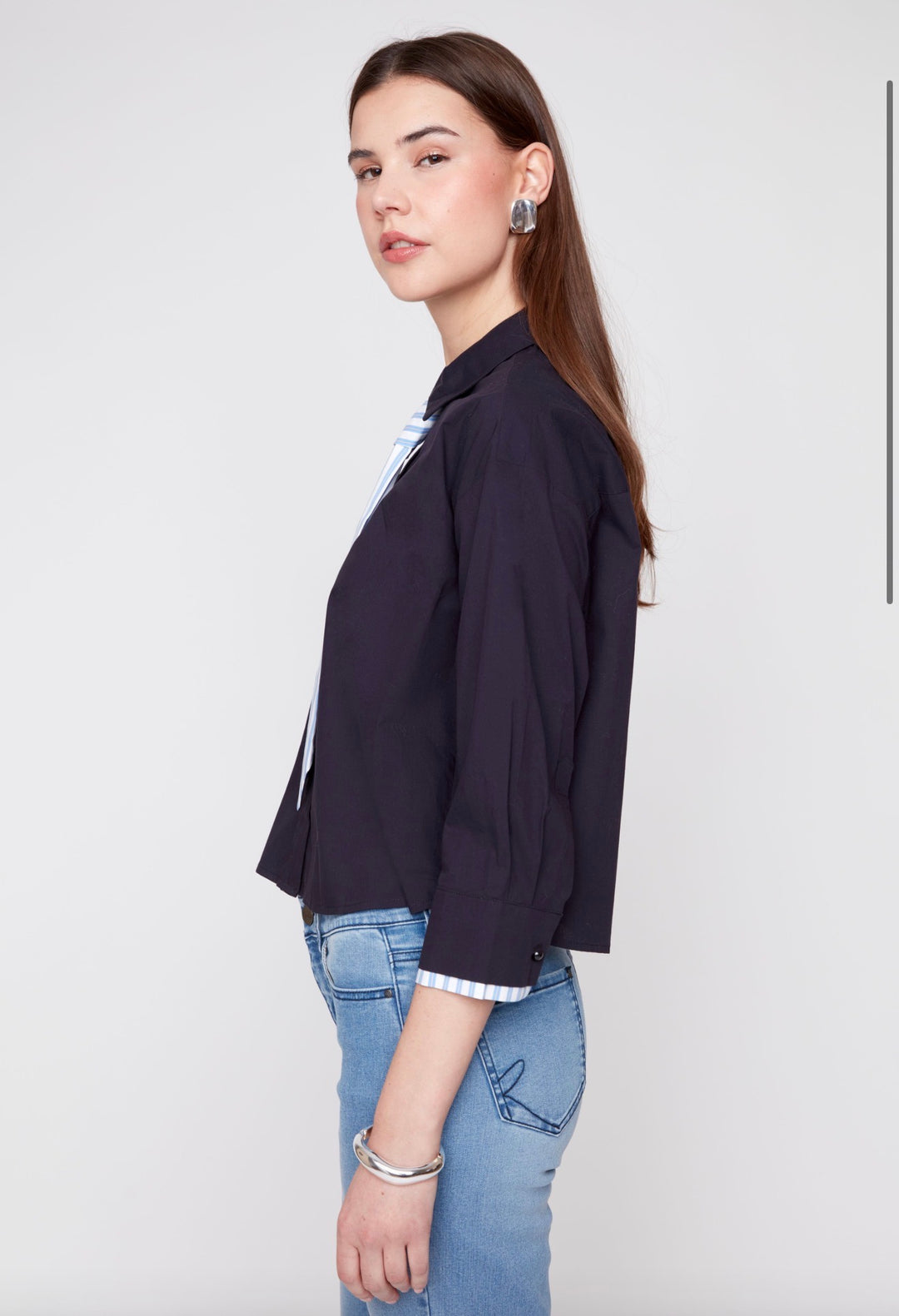 The Oxford Tie Blouse