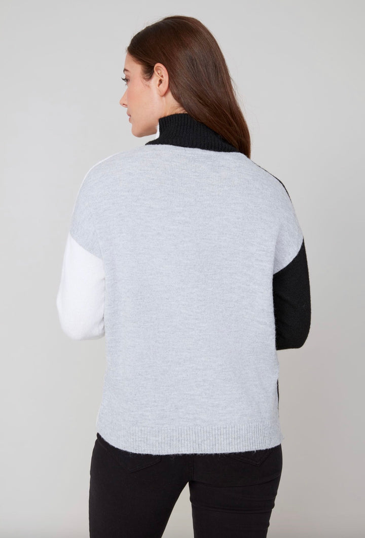 City Chic Colorblock Sweater