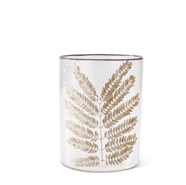 Golden Fern Glass Hurricanes