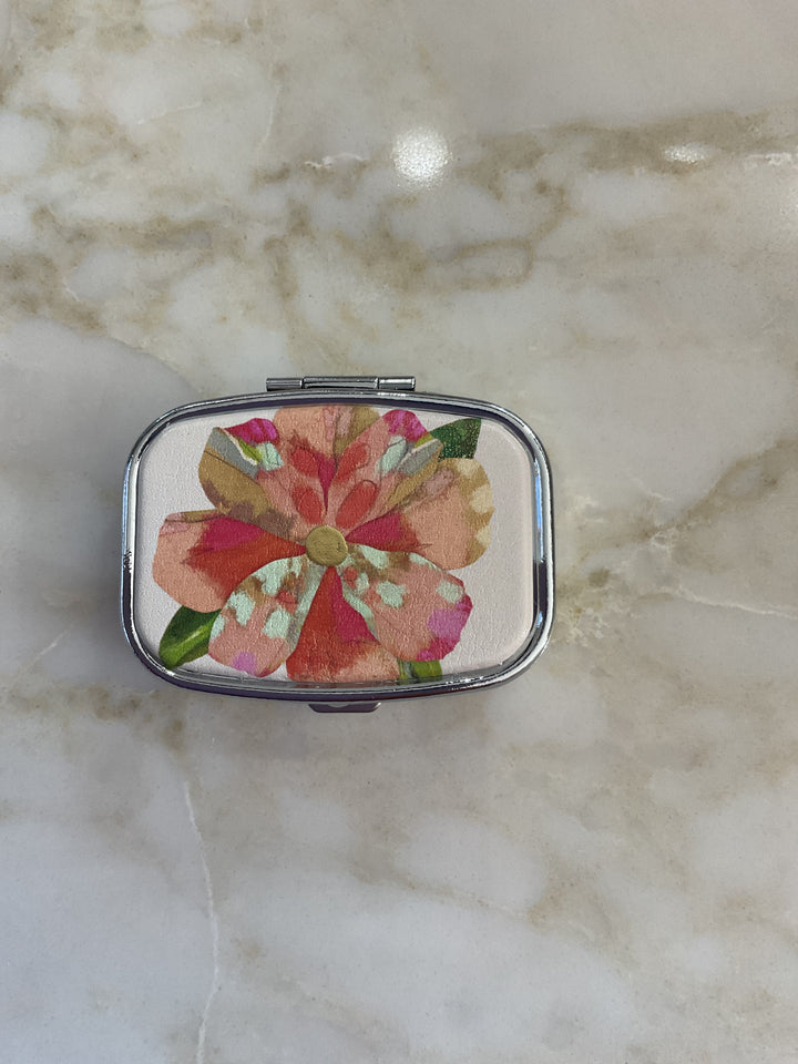 Elisabeth Hays Floral Pill Box