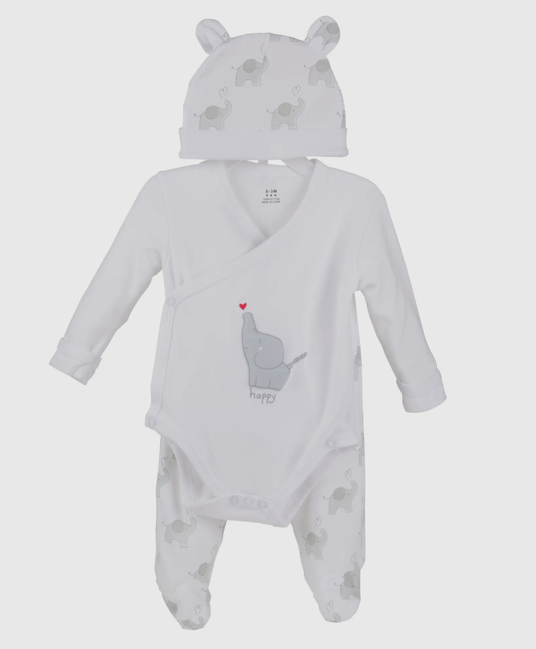 Sweet Dreams Elephant Layette Set