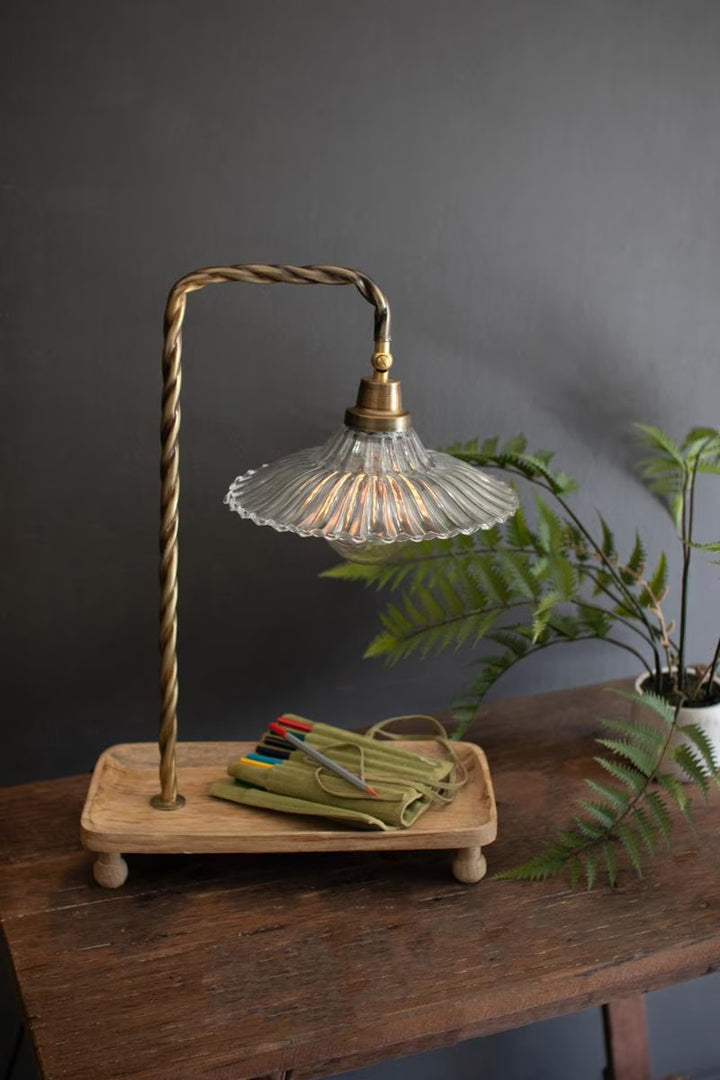 Heirloom Glasswork Table Lamp