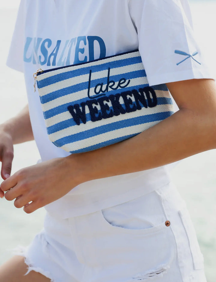Lake Weekend Zippered Pouch