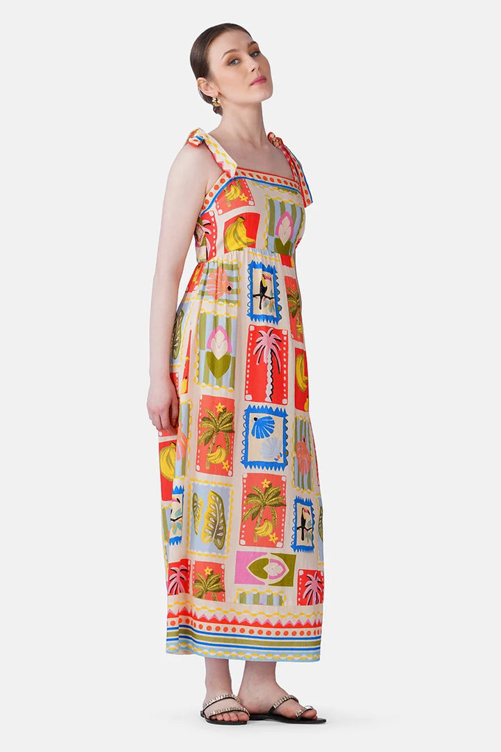Tropic Postcard Maxi Dress