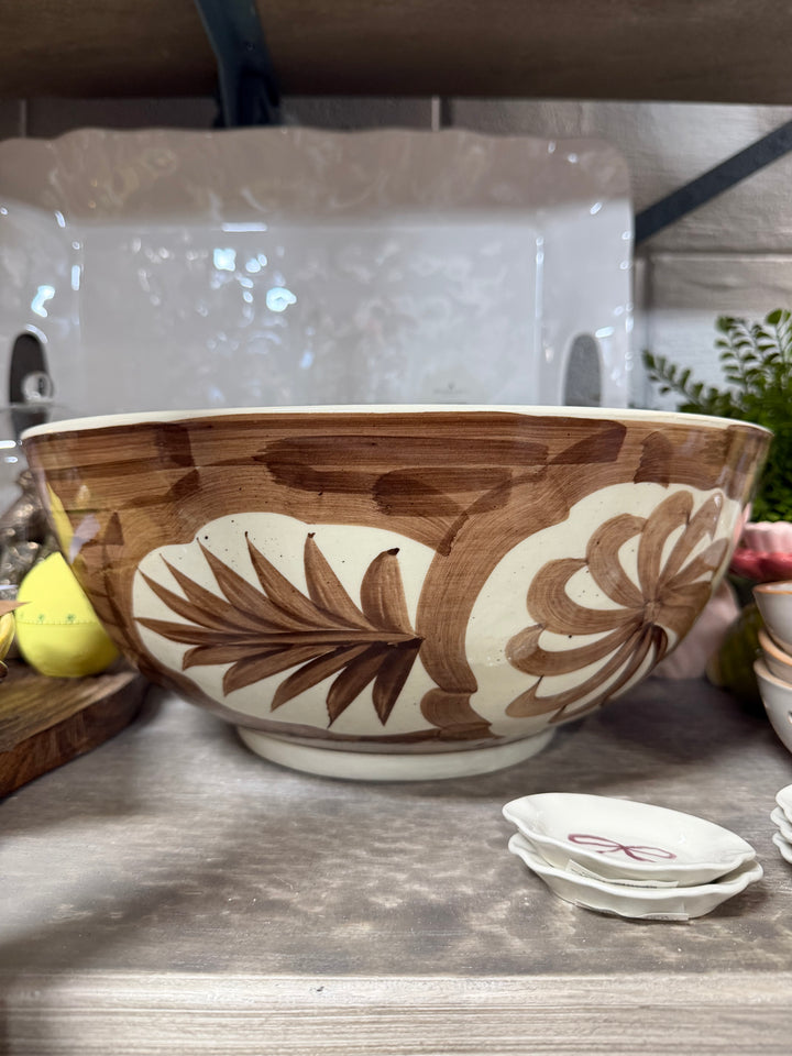 Autumn Grove Stoneware Serving Bowl
