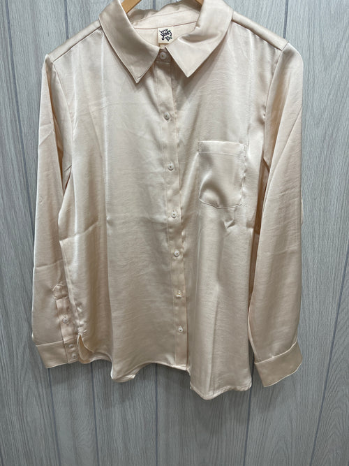 Long Sleeve Ivory Top