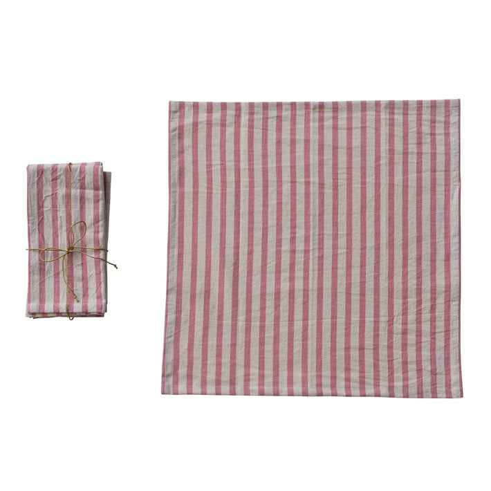 Pink Cotton Napkins