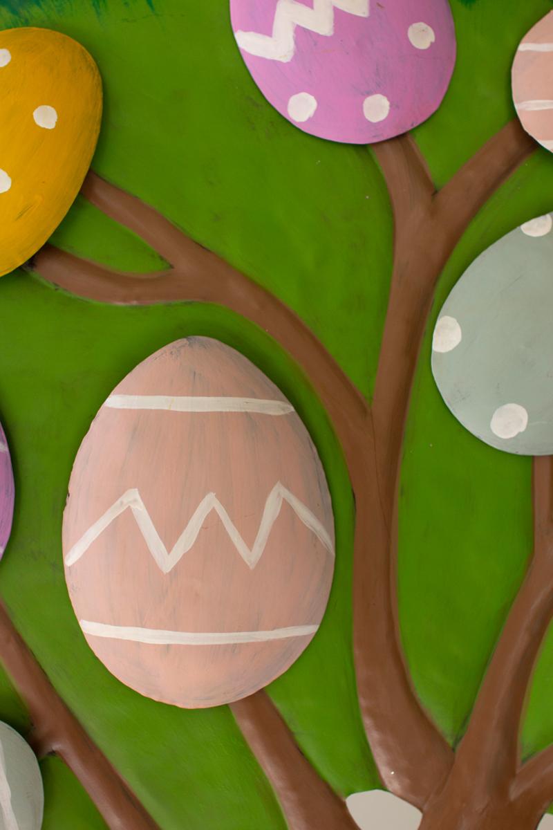 Easter Egg Tree with Bunny & Chick