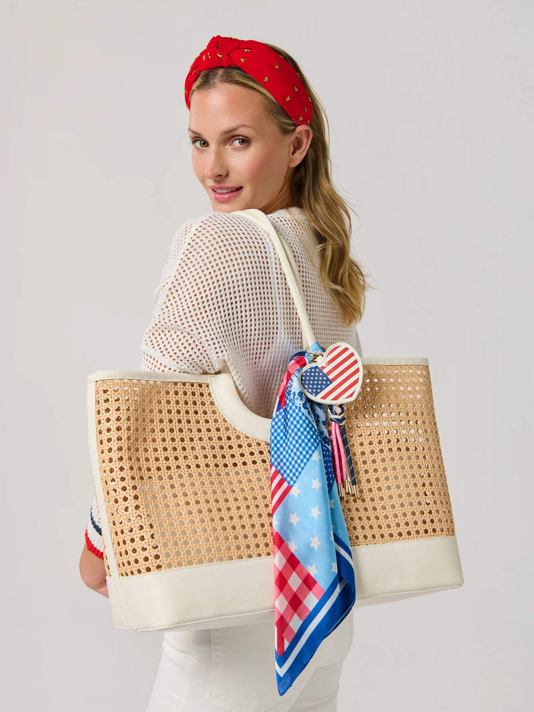 Americana Patchwork Scarf