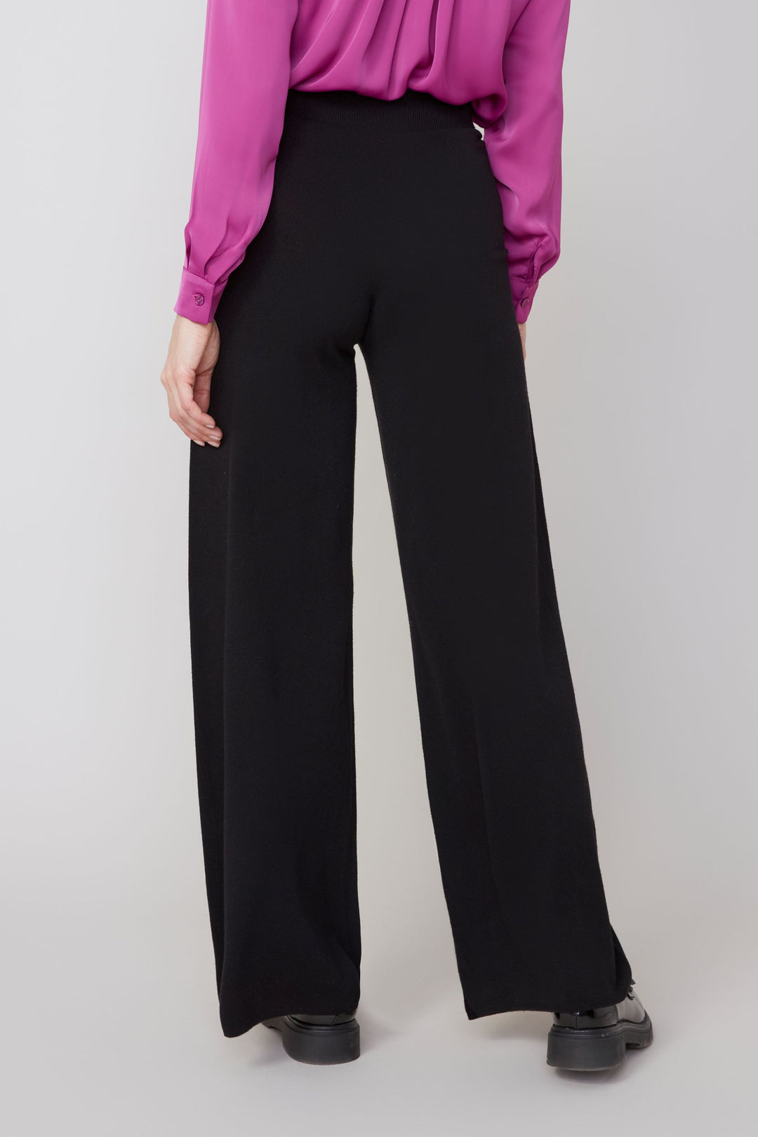 Power Play Wide-Leg Pant – Black
