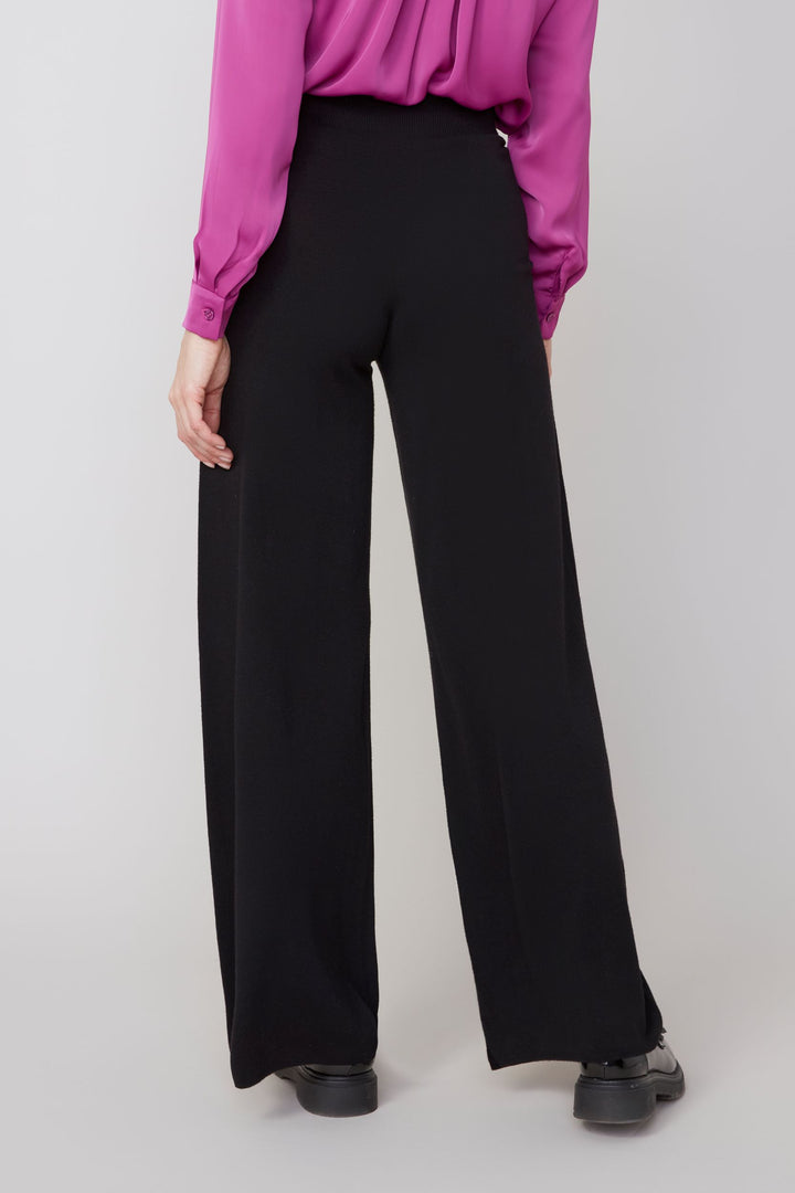 Power Play Wide-Leg Pant – Black
