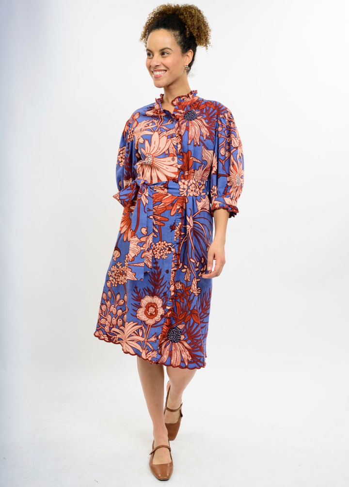 The Marielle Floral Shirt Dress