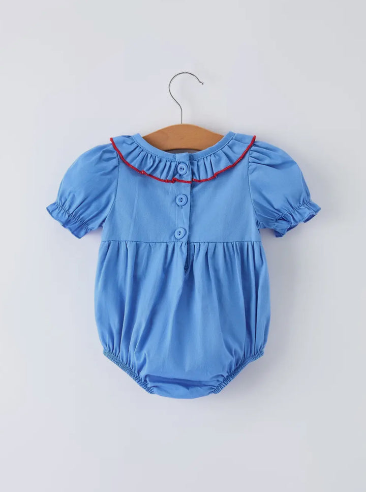 Triple Heart Keepsake Bubble Romper