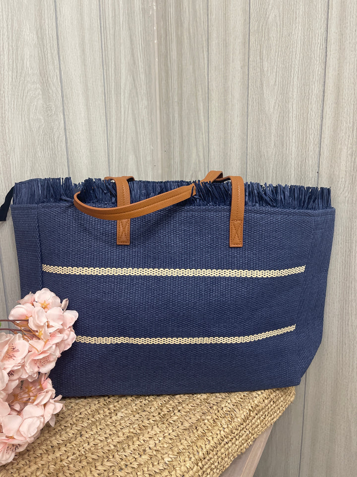 Navy Riva Tote