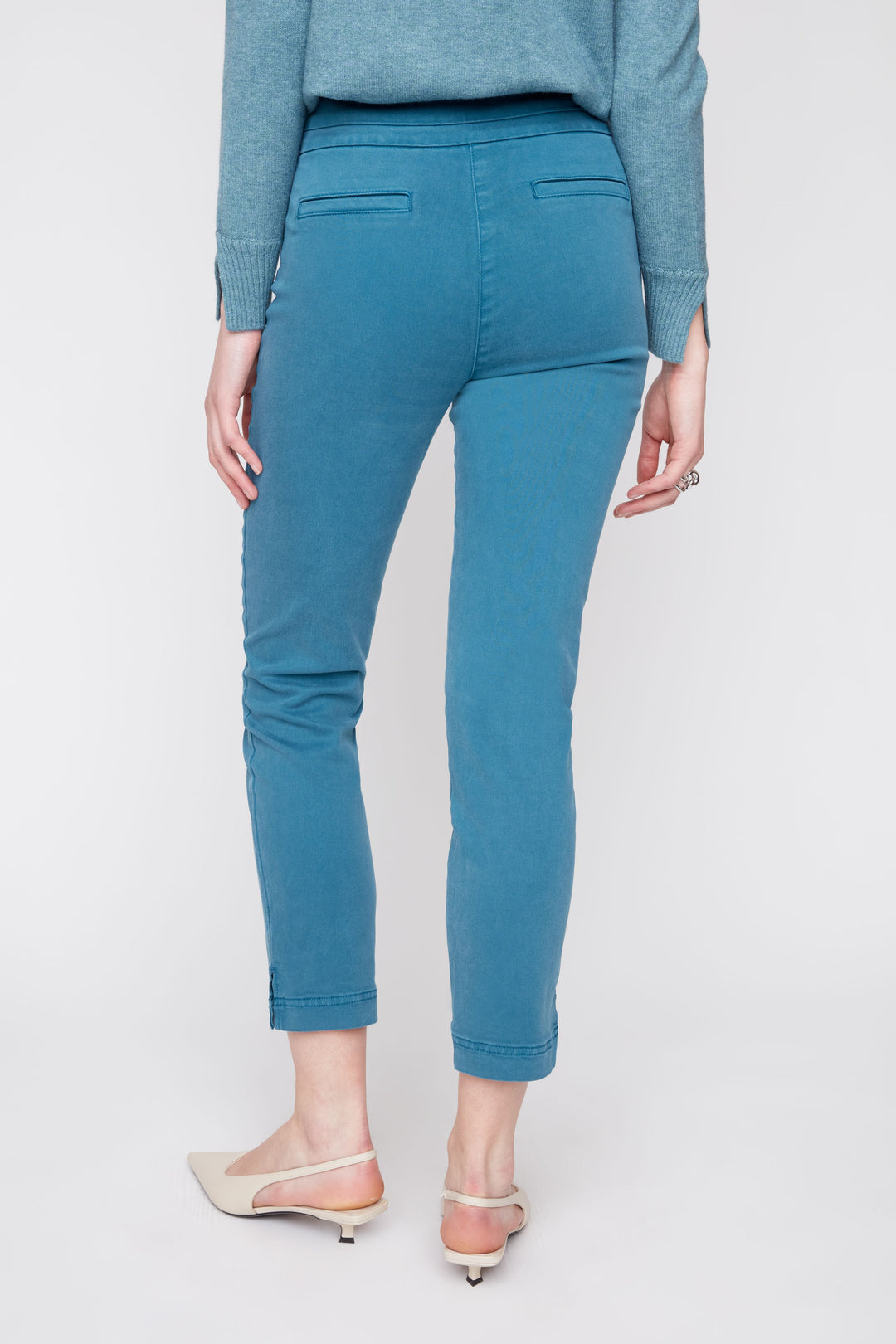 The Harbor Blue Pull-On Pants
