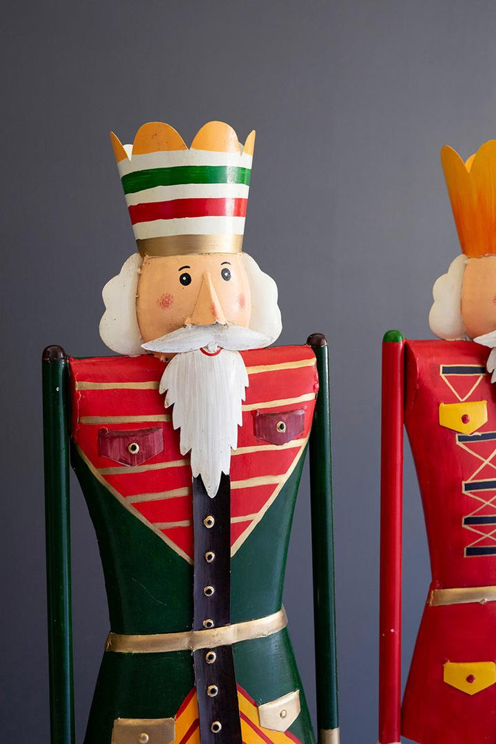 Regal Wooden Nutcracker Posts