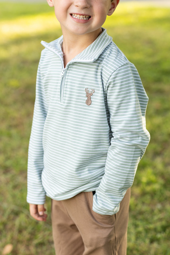 Heritage Buck Quarter-Zip Pullover