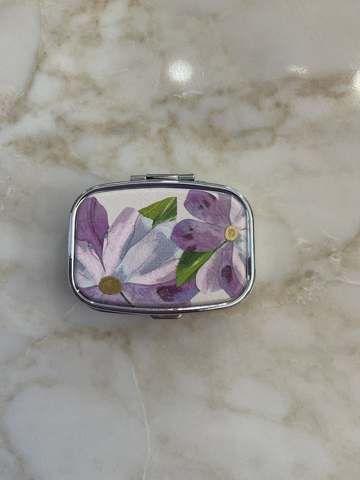 Elisabeth Hays Floral Pill Box