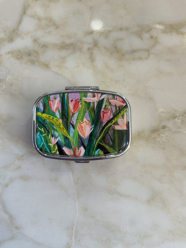 Elisabeth Hays Floral Pill Box