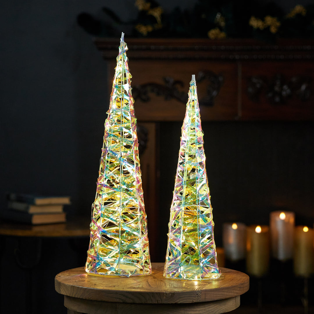 LED Spiral Trees