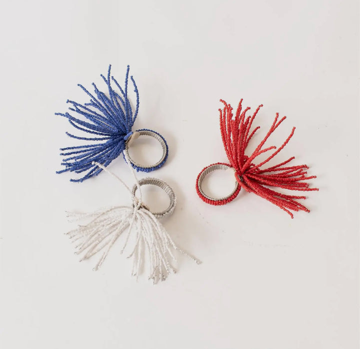 Beaded Burst Napkin Ring