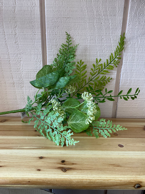 Queen Anne and Foliage Spray