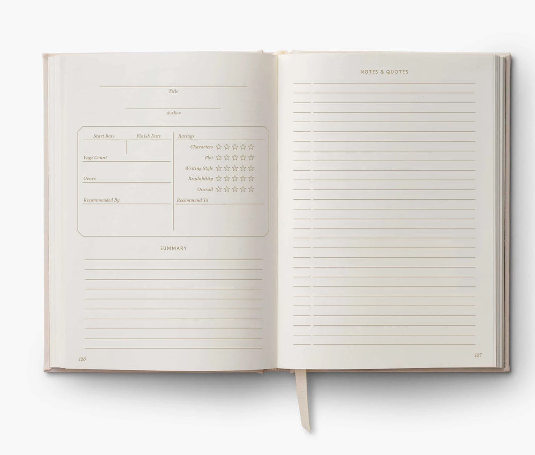 Classic Library Book Journal
